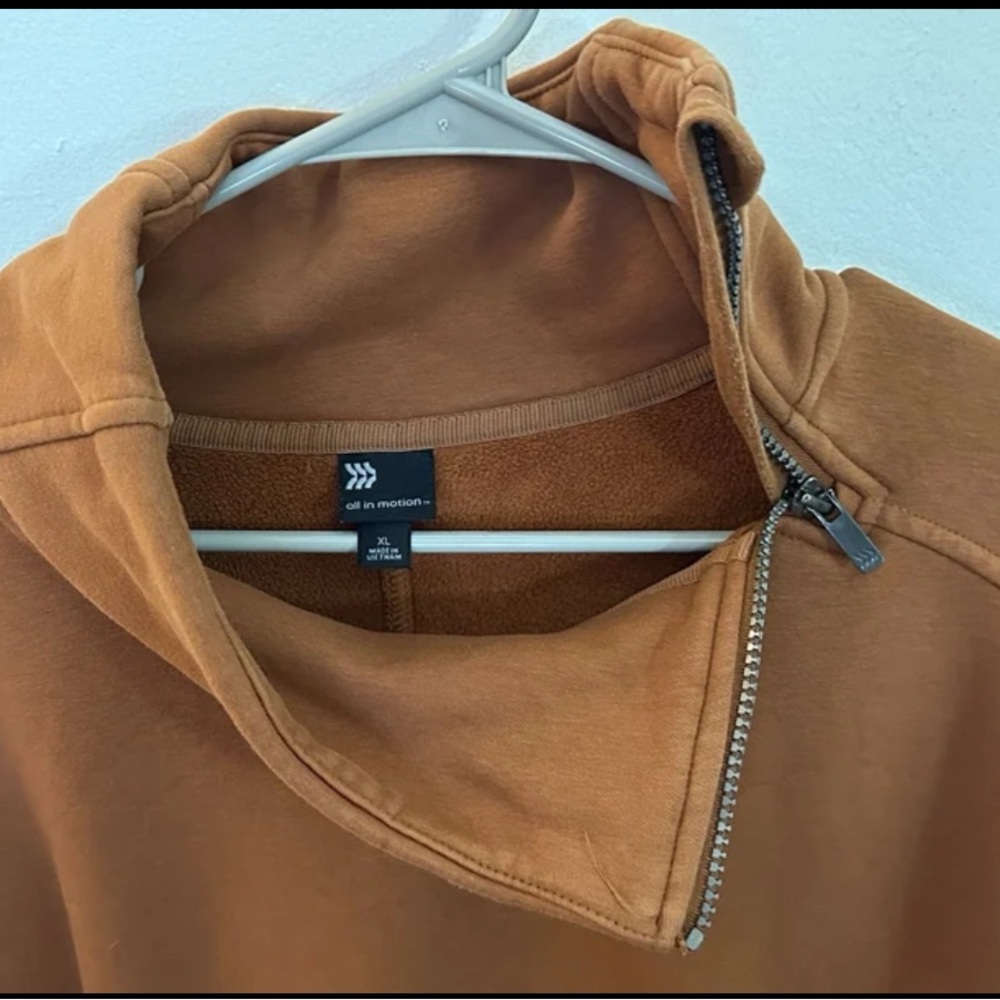 All in Motion Rust High-Neck Pullover - Picture 3 of 9